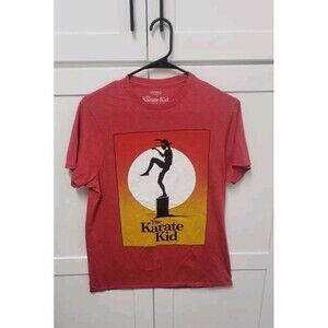 Hybrid Apparel Karate Kid T Shirt Mens Medium - Red Short Sleeve